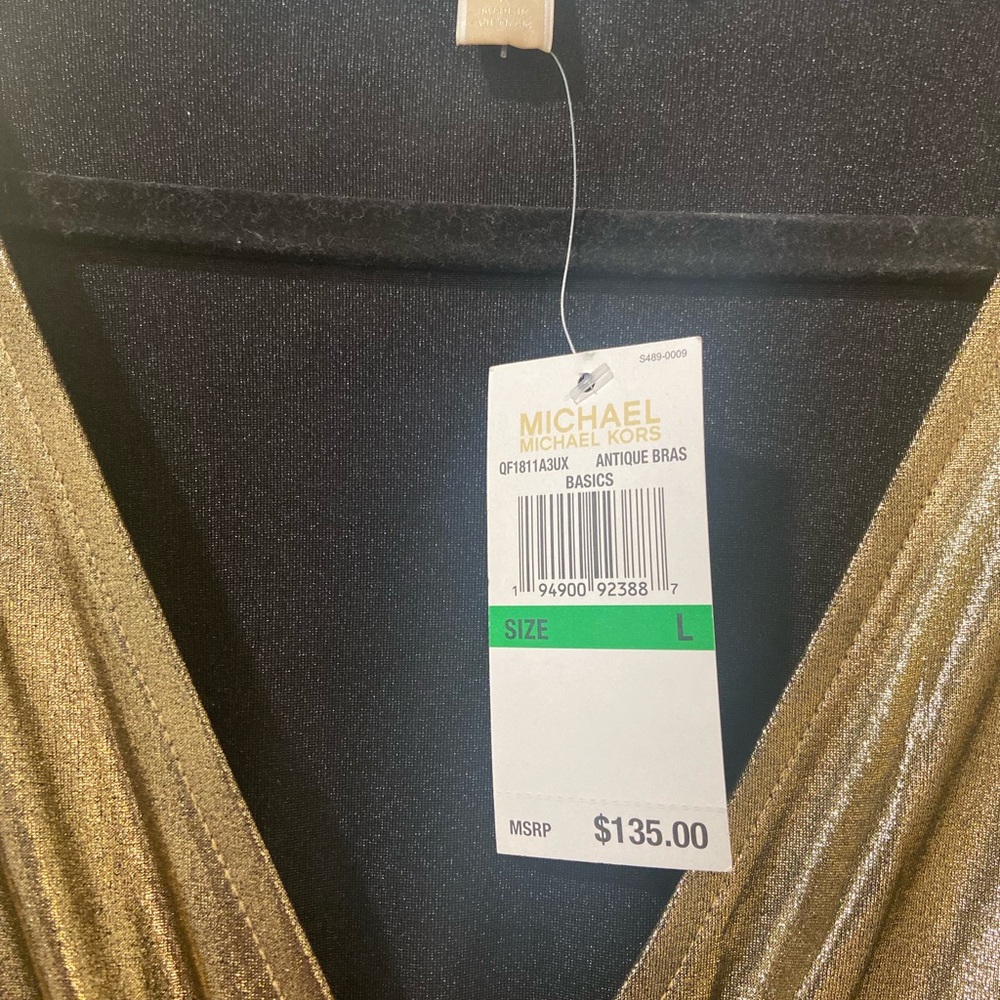 Gold Michael Kors Dress